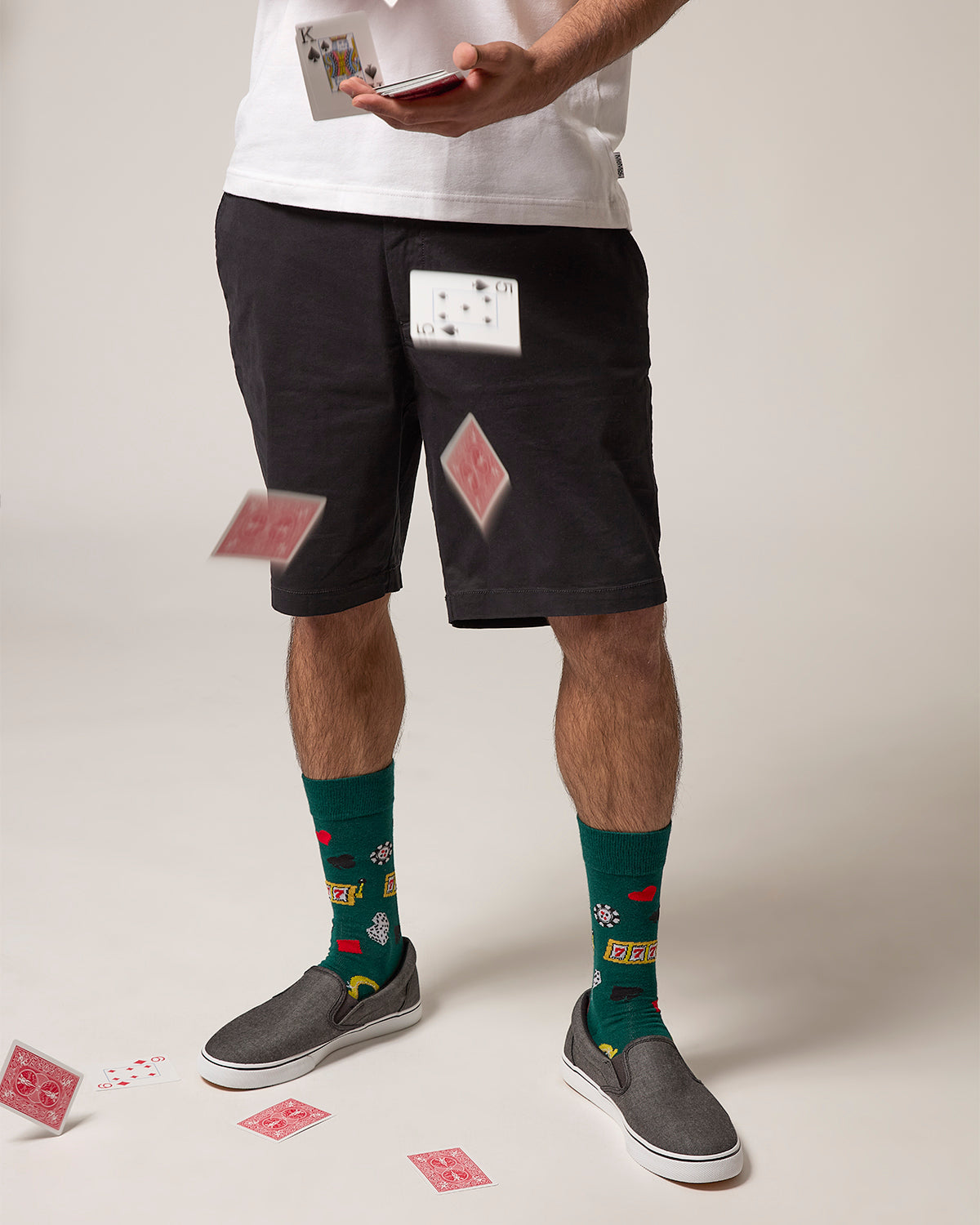 Men's Win Big Rayon From Bamboo Crew Socks : Color: Rain Forest