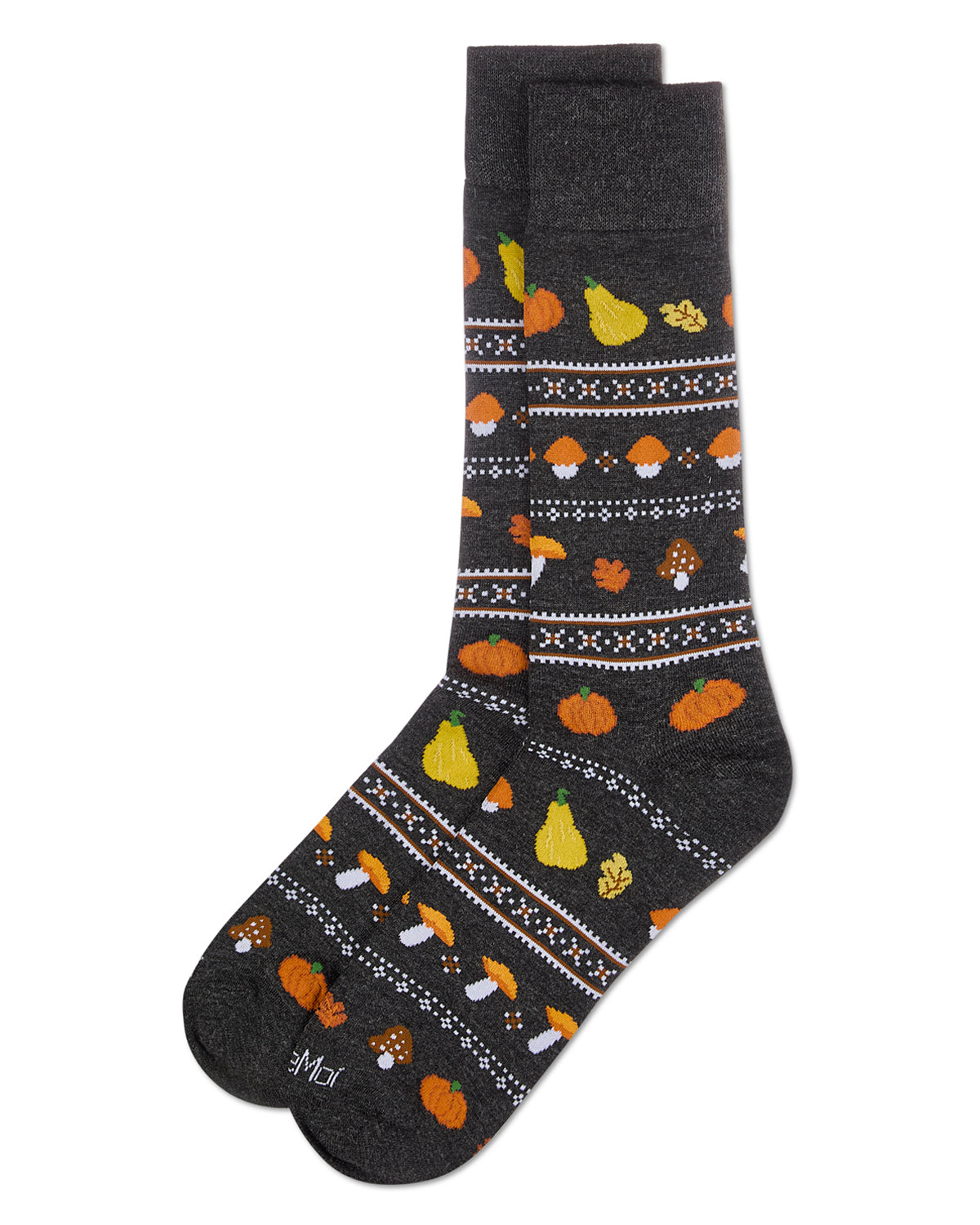 Men's Harvest Rayon From Bamboo Crew Socks : Color: Dark Gray Heather