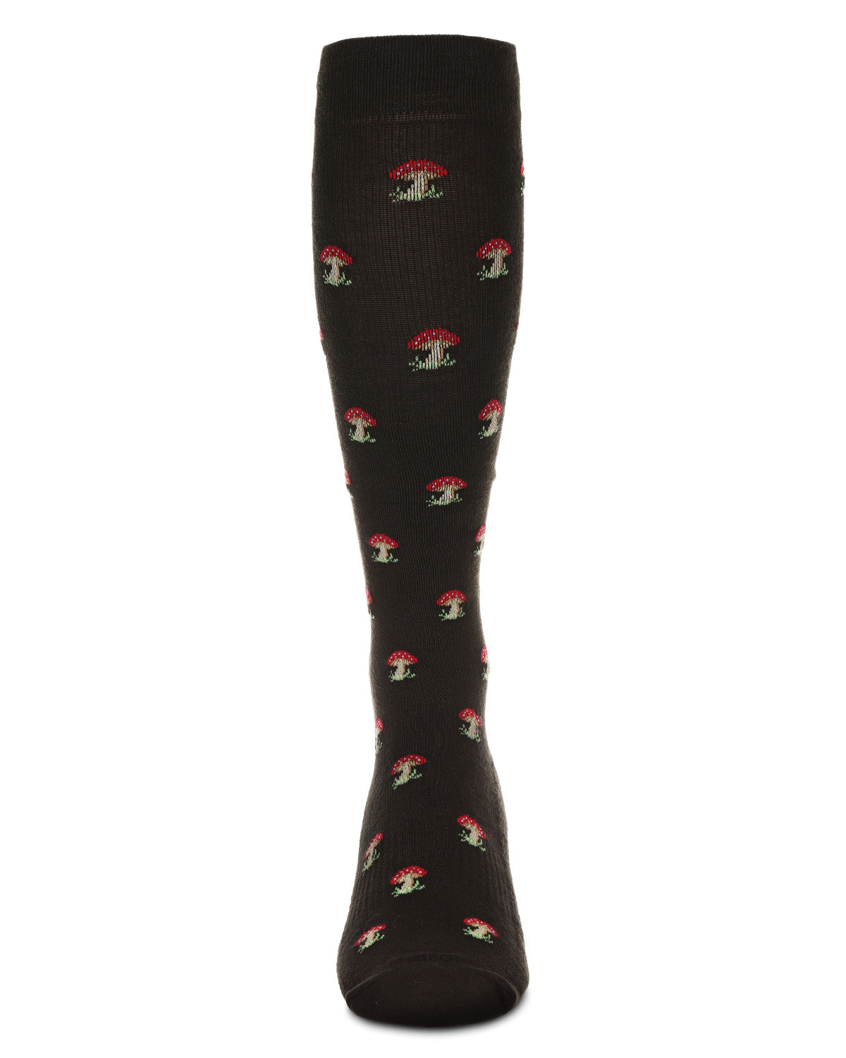 Mushrooms 8-15 mmhg Bamboo Blend Graduated Compression Socks : Color: Rosin
