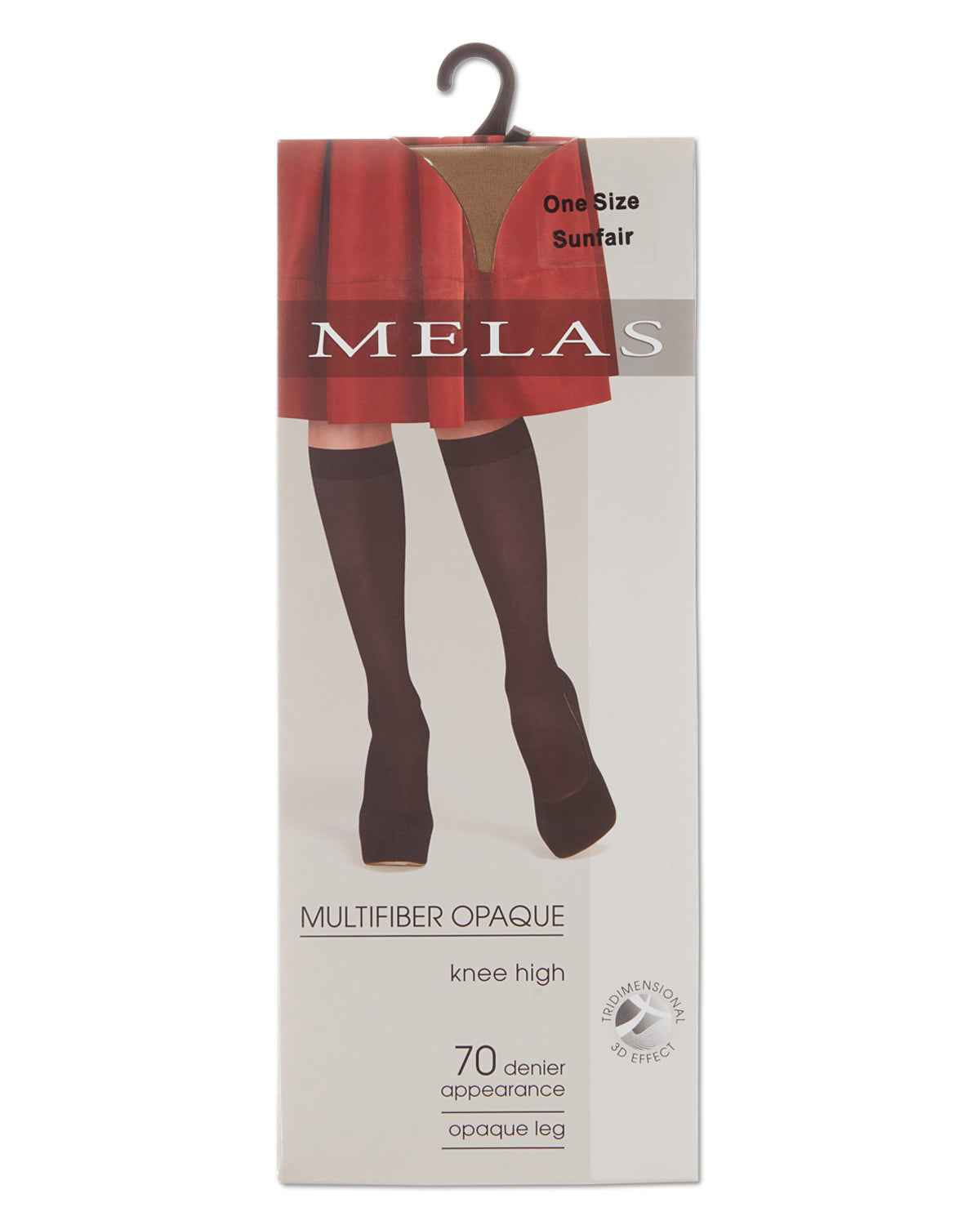 Women's Multi Fiber Opaque Knee Highs : Color: Sunfair