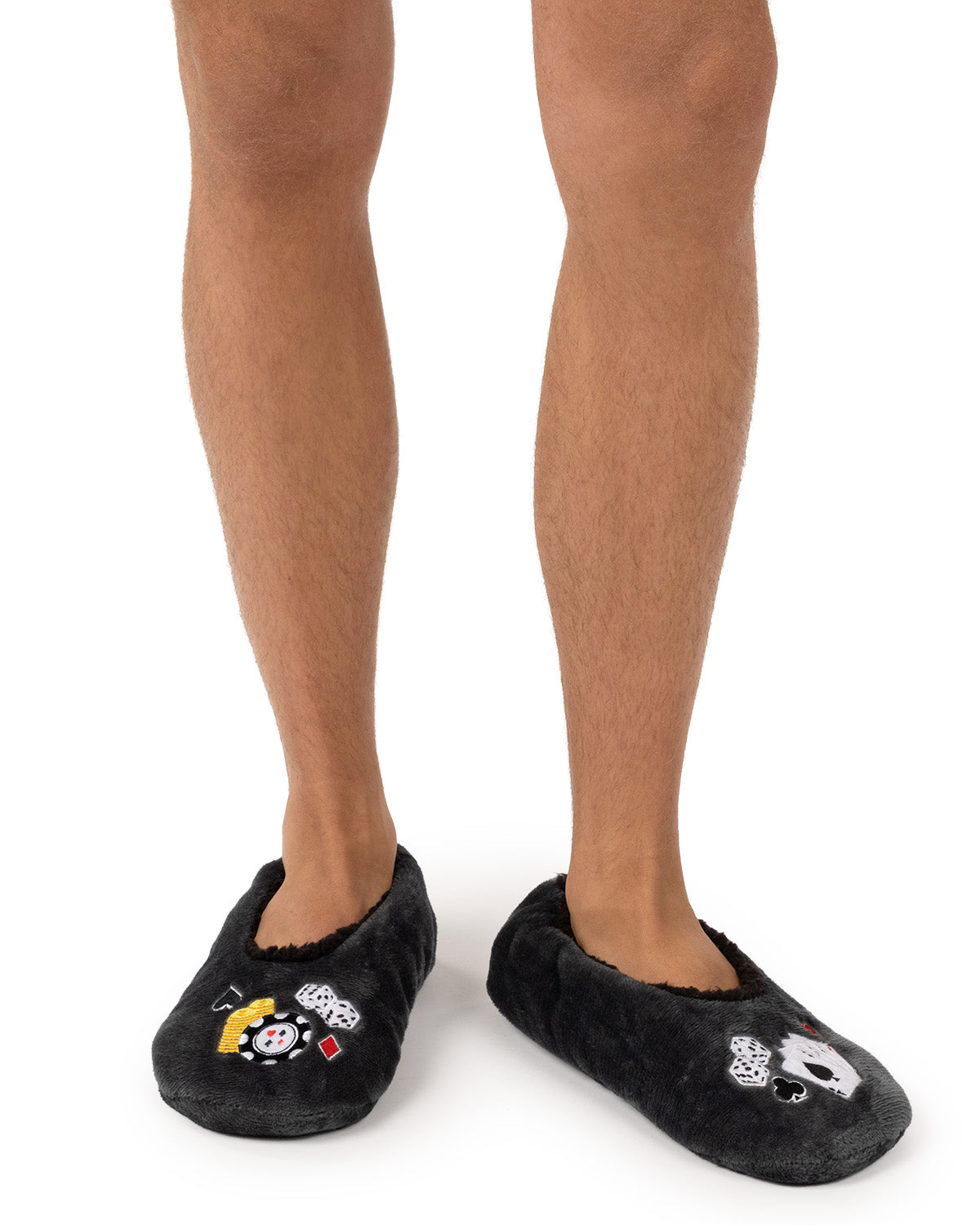 Men's Casino Sherpa Lined Slippers