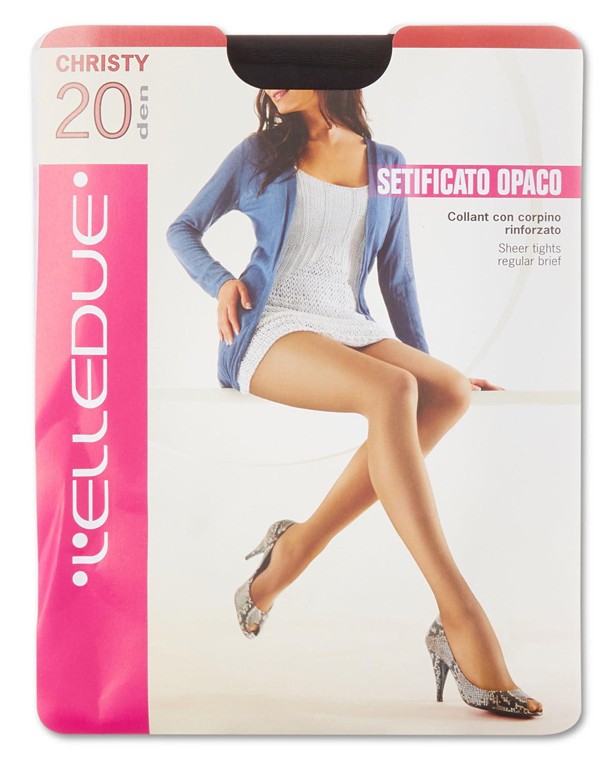 Women's Christy 20 Denier Soft and Breathable Sheer Tights : Color: Nero