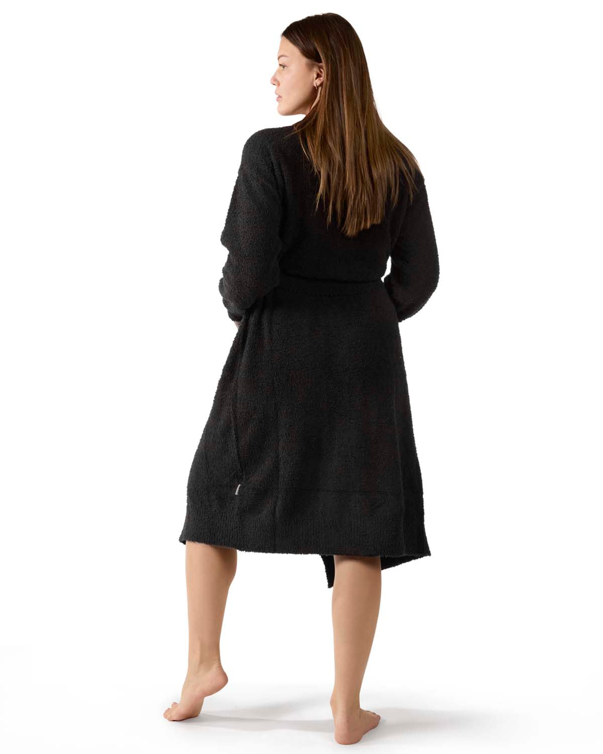Women's Warm Cozy Knit Long Lounge Robe