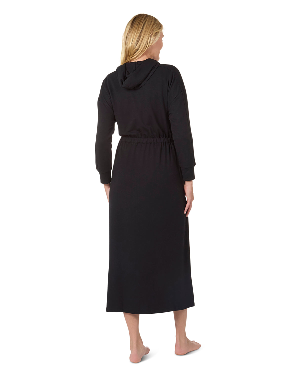 Women's Hooded Step-In Half-Zip Robe