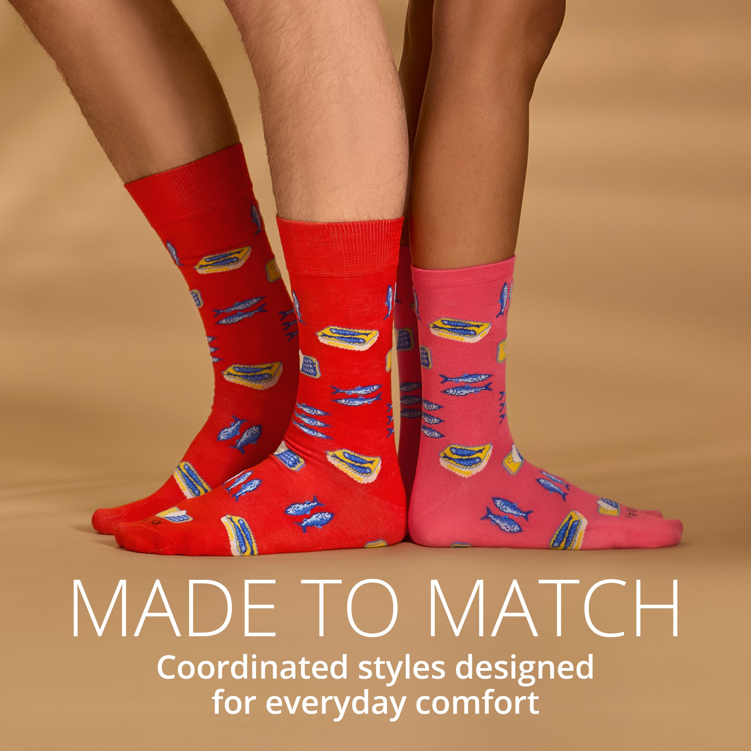 His and Hers: Matching Novelty Socks