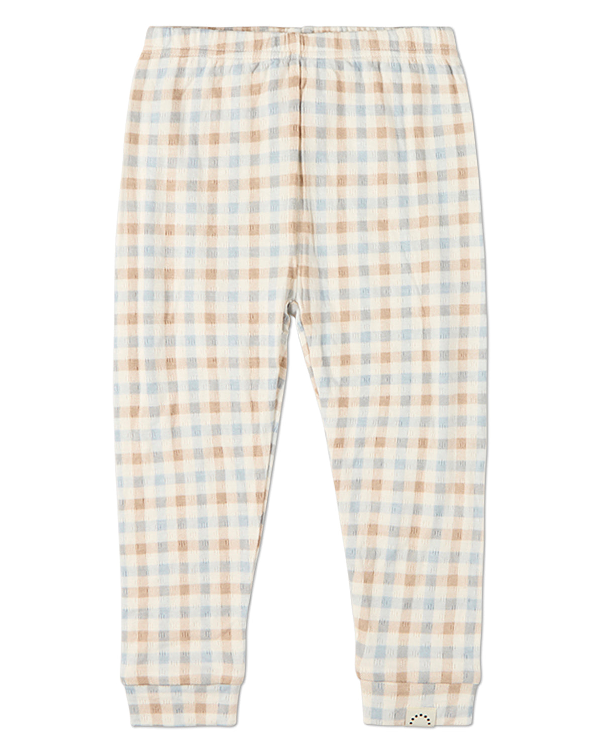2 Piece Kids "Let Your Dreams Set Sail" Pointelle Plaid Pajama Set