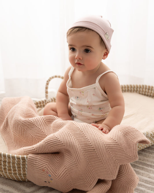 Infant 100% Pure Cotton Beanie