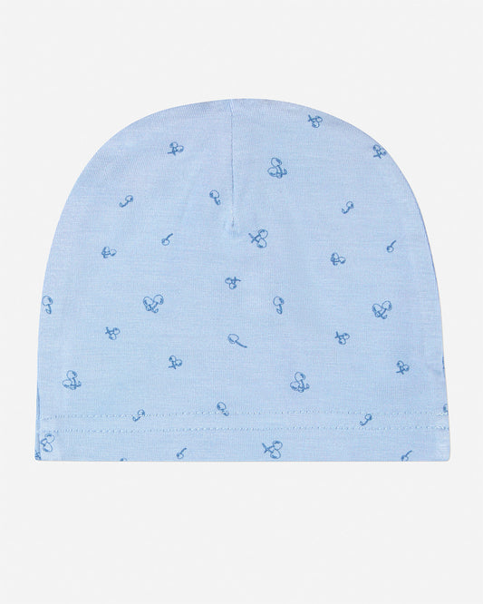 Baby "Delightful Cherries" Modal-Blend Mini-Print Beanie