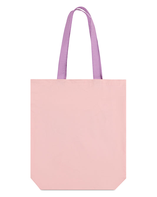 Girls "Camp: Making Memories" Canvas Tote Bag with Chenille Applique