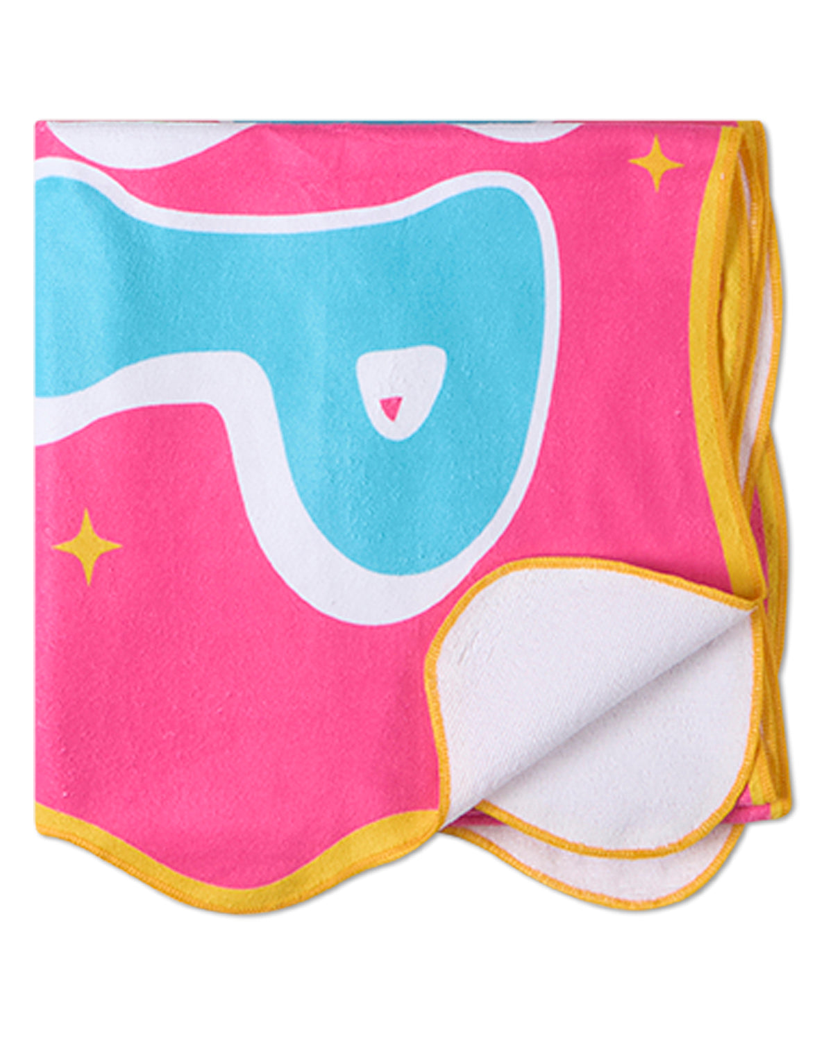 Girls "CampTastic" Cotton-Blend 30"W x 60"L Camp Beach Towel
