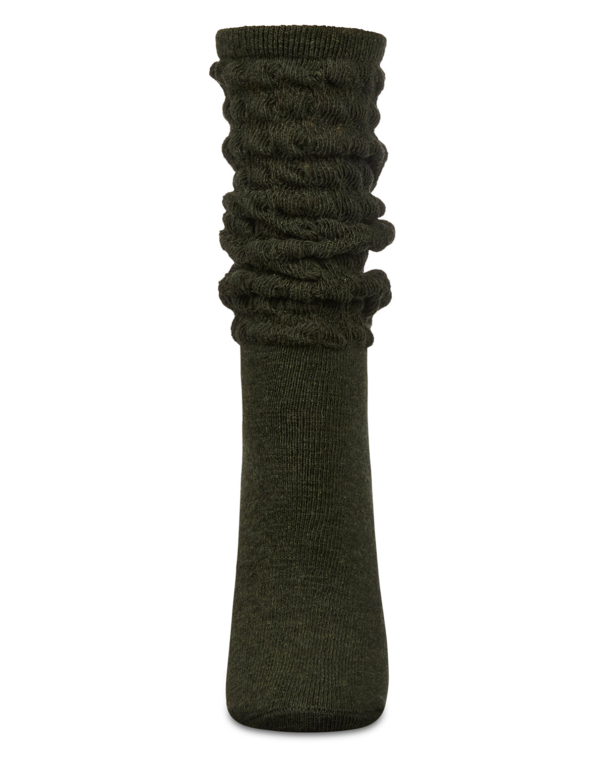 Women's Contessa Loose Knit Slub Extended Crew Socks : Color: Black