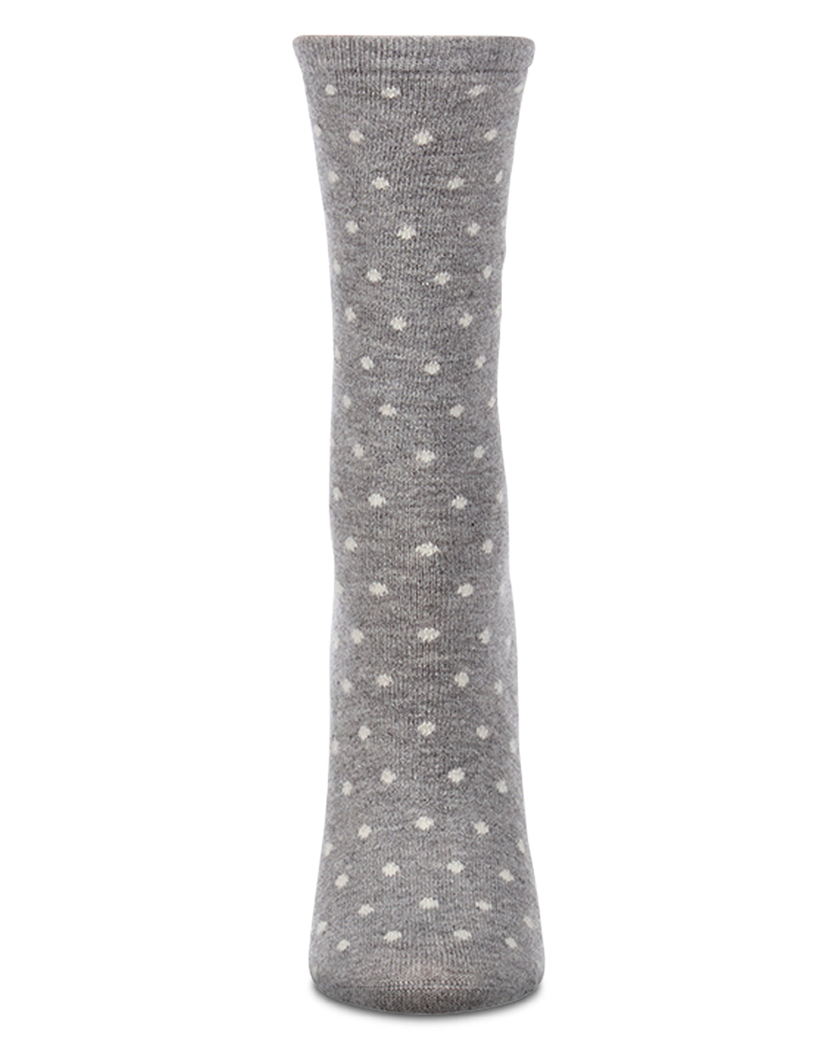 Women's Mini Dot Cashmere Crew Socks