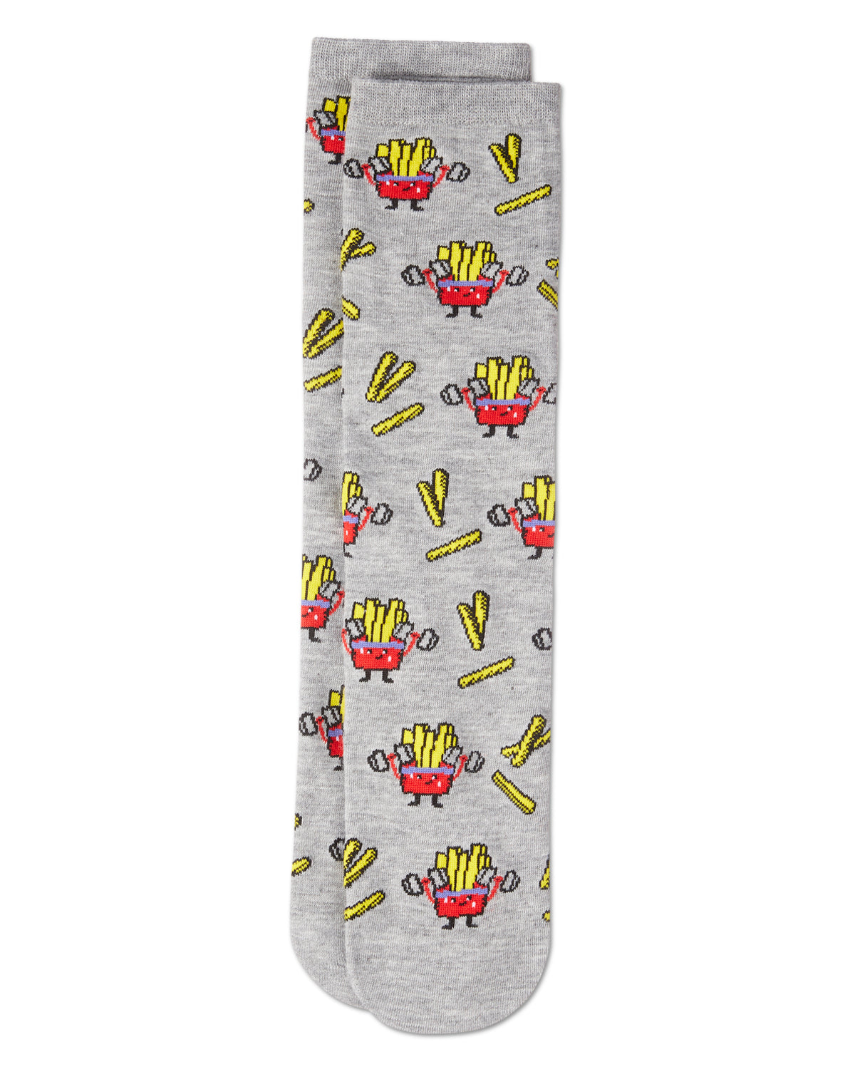Exercise Nope Extra Fries Crew Socks