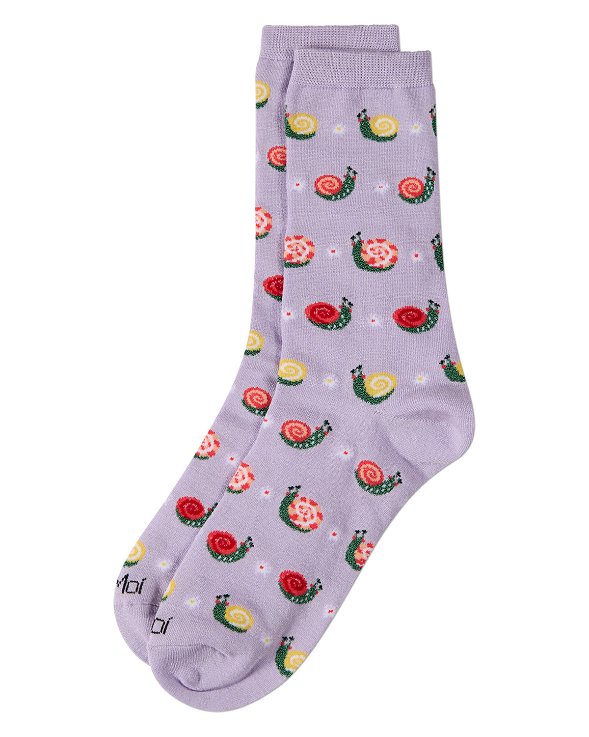 Women's Snails Rayon From Bamboo Crew Socks