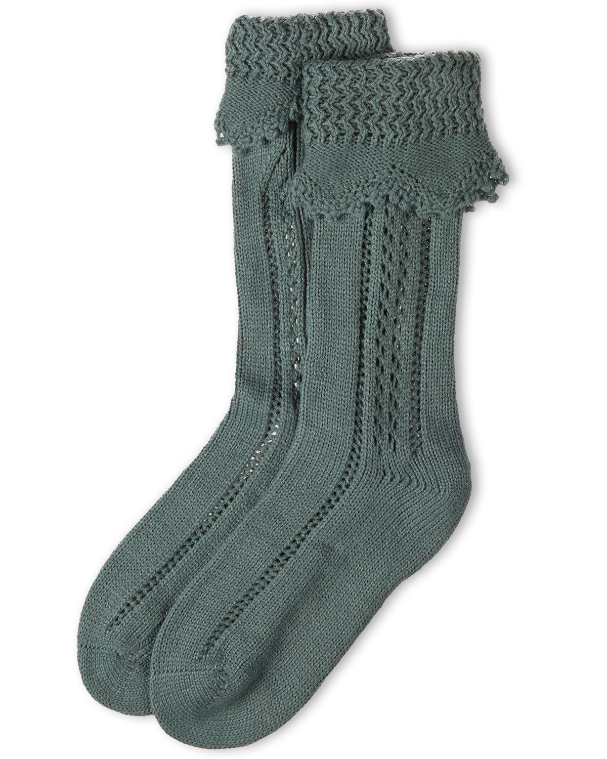 ElegaKnit Chunky Knit Boot Socks : Color: Medium Gray Heather