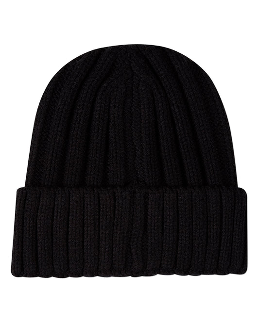 Kids Signature M-Logo Rayon-Blend Chunky Ribbed Knit Cuffed Beanie