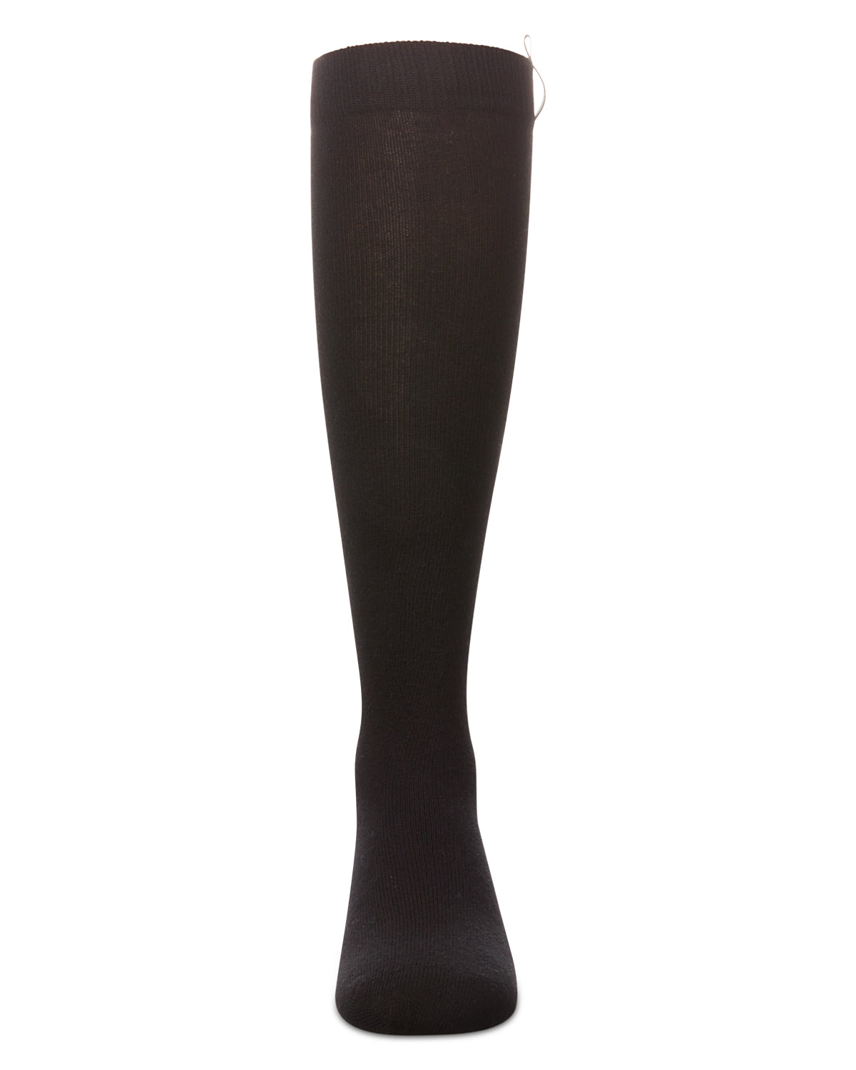 Girls' Reflective Tab Knee High Socks : Color: Black