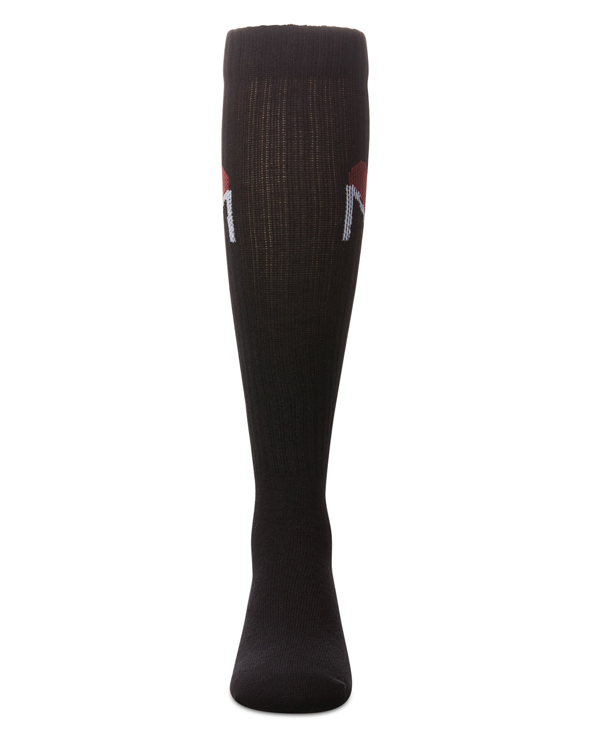 Girls' M Heart Knee High Socks : Color: Black
