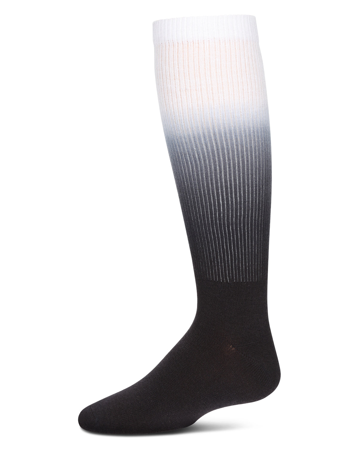 Girls' Dip Dye Knee High Socks : Color: Black