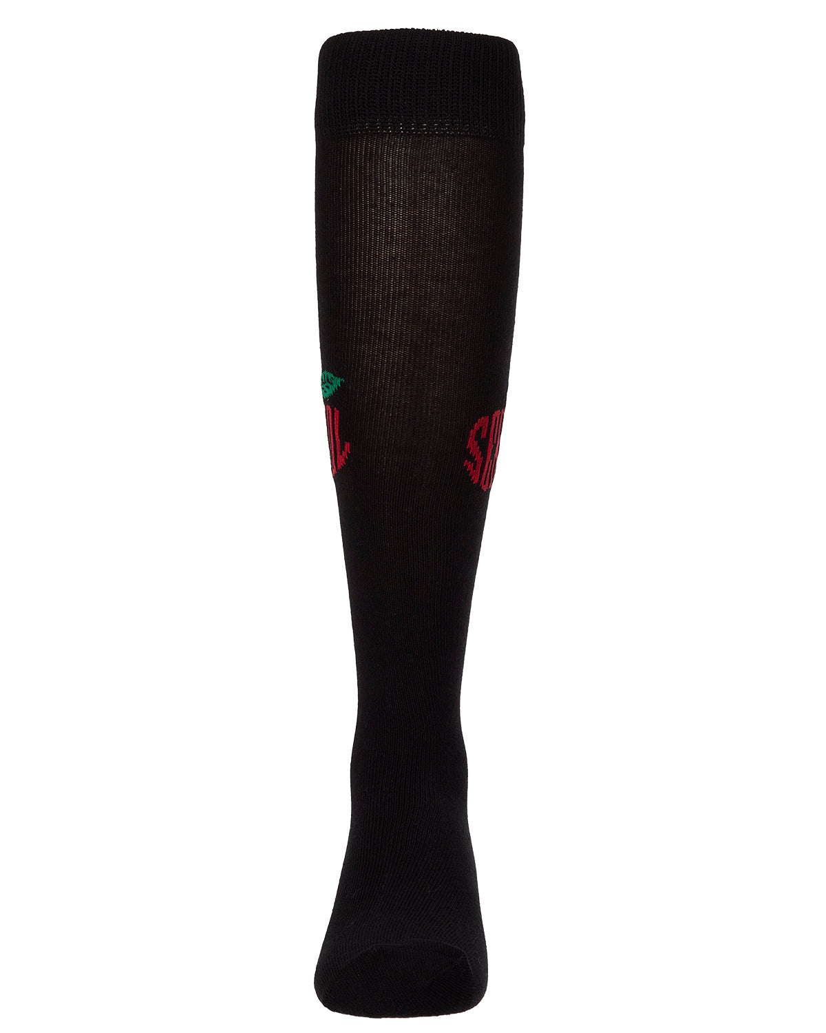 School Apple Knee High : Color: Black