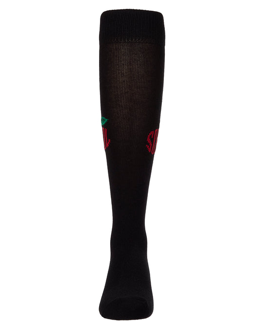 School Apple Knee High : Color: Black