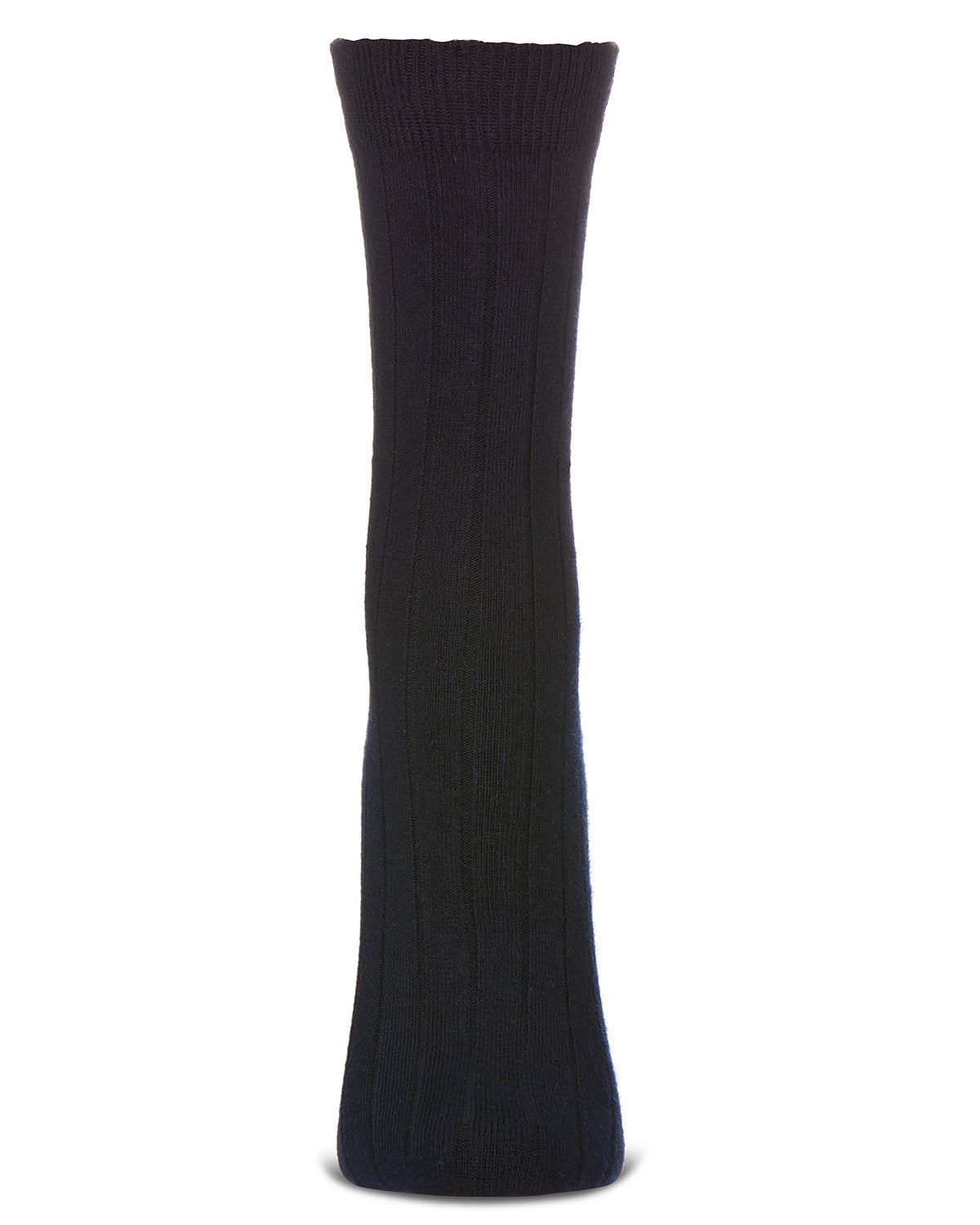 Women's Silky-Soft Ribbed Rayon Blend Crew Sock