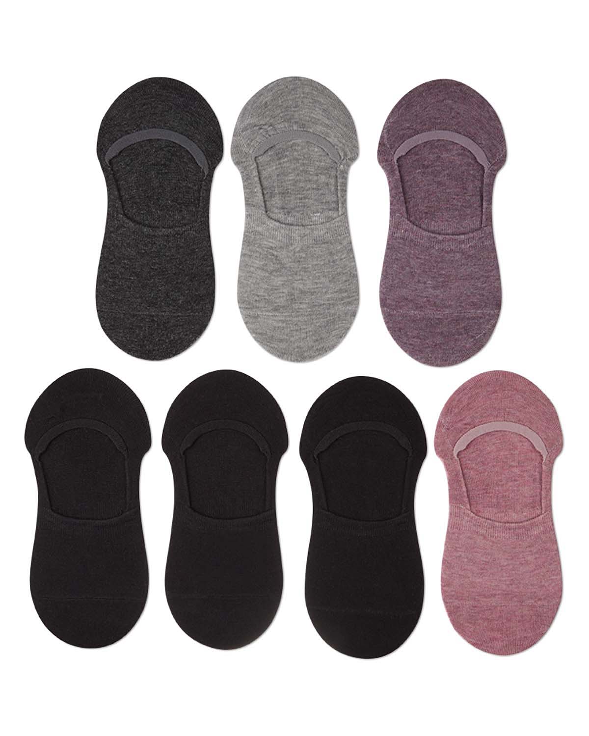 High-Cut Cotton Blend Sneaker Liner 7 Pack