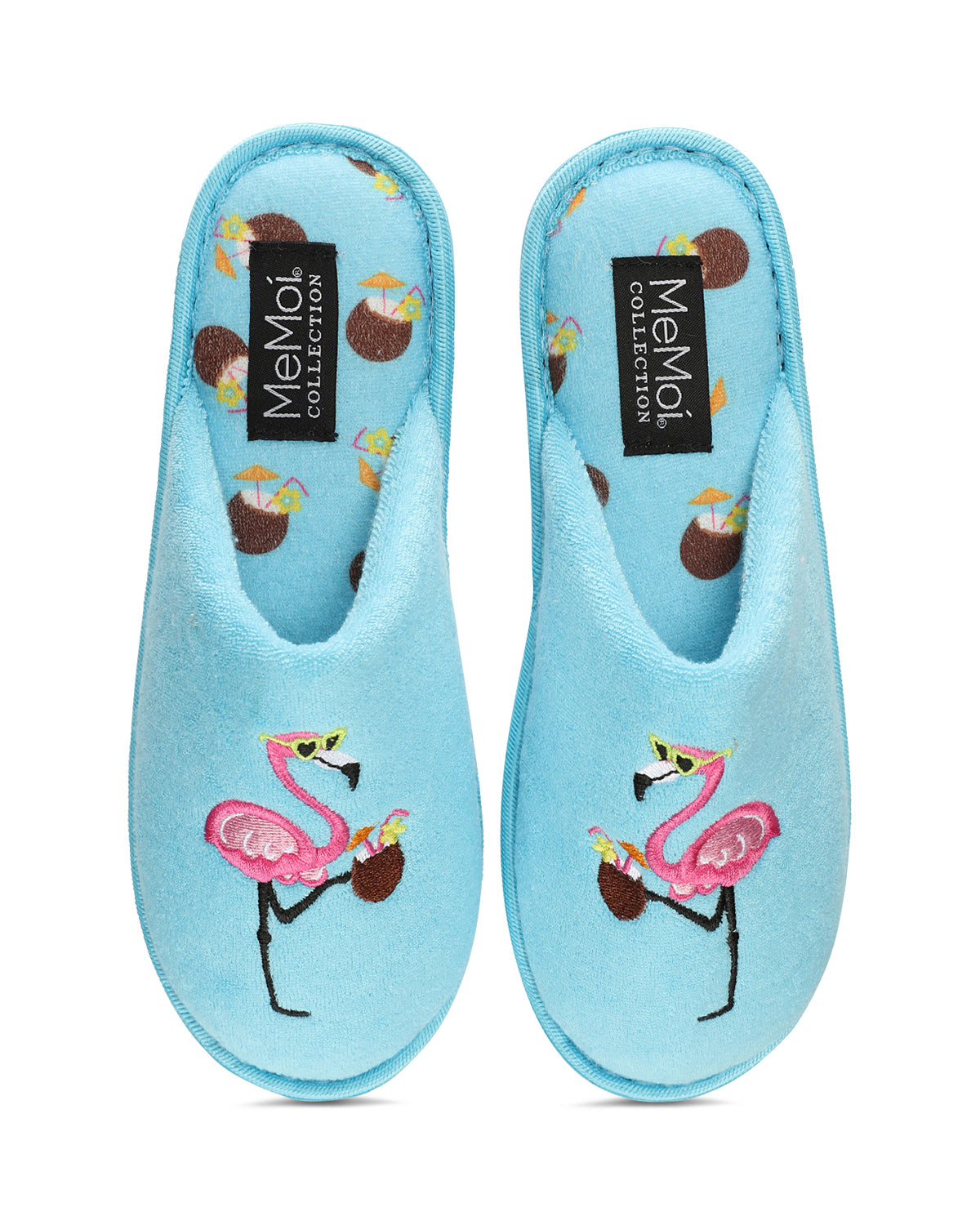 Women's Feeling Flamazing Terry Slide Slippers : Color: Sea Blue