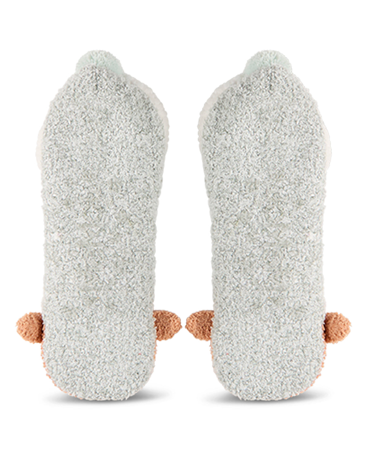 Women's "Highland Cow" Embellished Plush-Lined Slippers