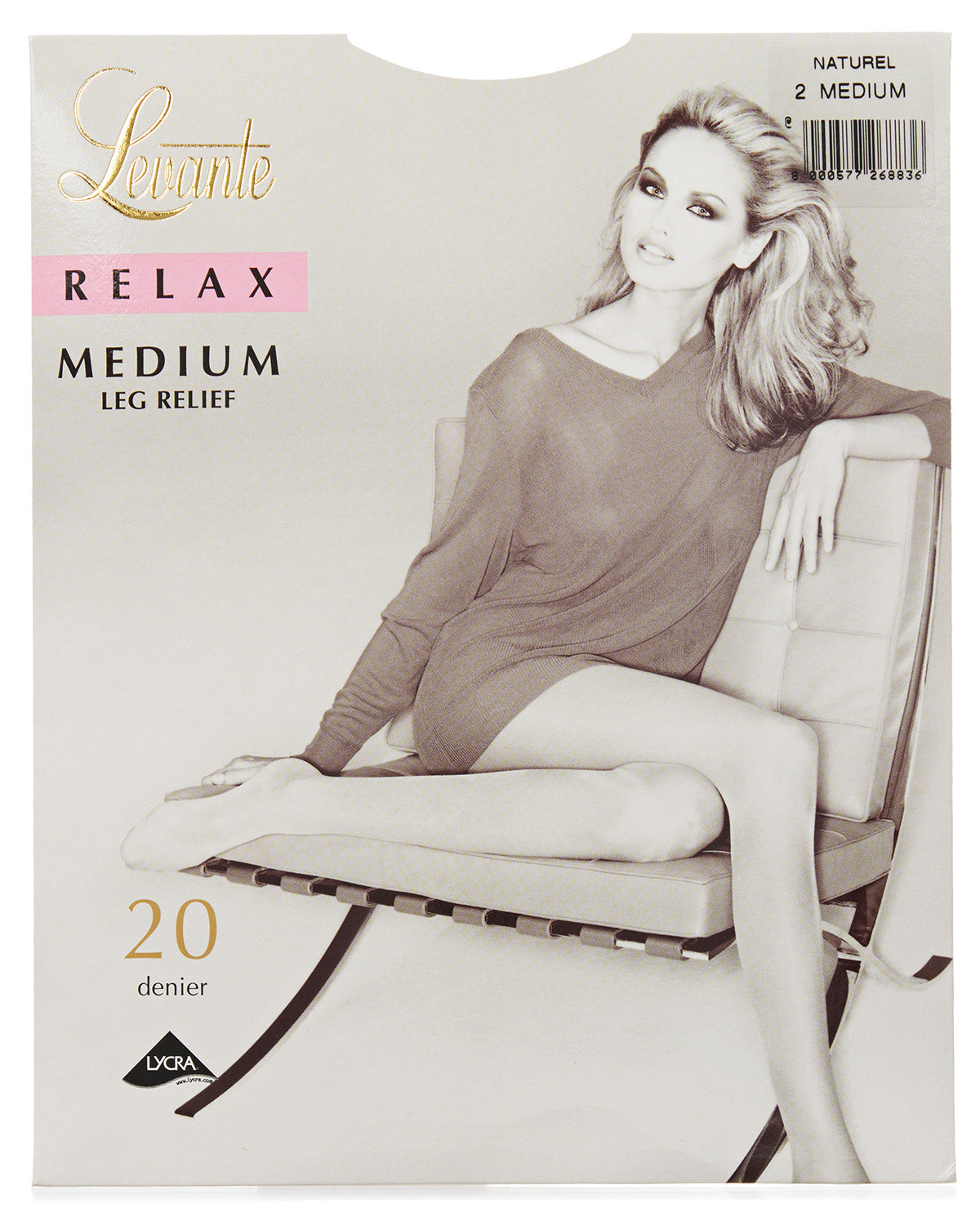 Fit & Shape Relax 20 Denier Satin Matte Pantyhose : Color: Naturel