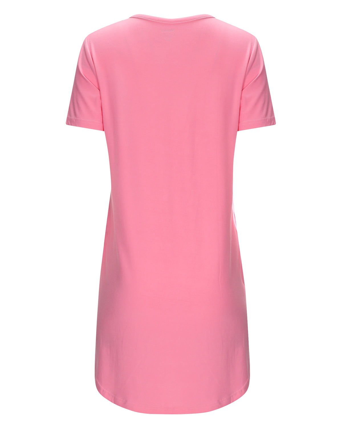 Women's Livin' That Dog Mom Life V-Neck Sleepshirt : Color: Pink