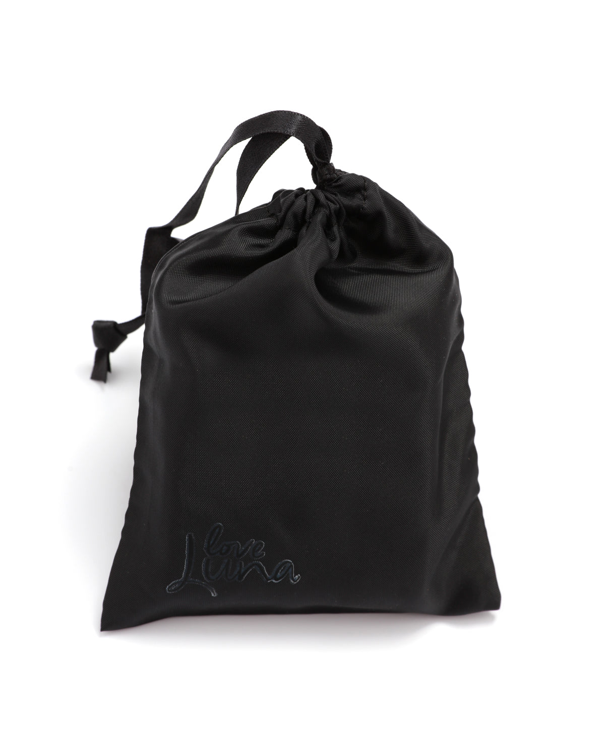 Women's Love Luna Reusable Cotton Snap-On Panty Liner : Color: Black