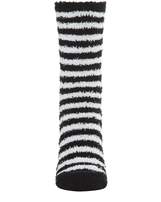 Nurses Call the Shots Cozy Striped Socks & Gift Bag Set : Color: Black