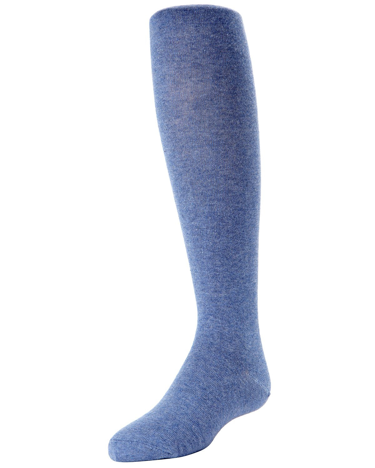 Girls Cotton Blend Opaque Sweater Tights : Color: Light Denim