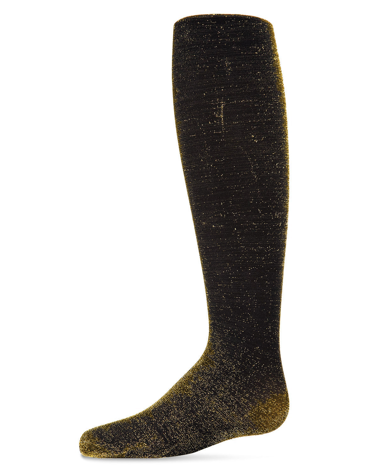 Liquid Metal Girl’s Shimmer Tights : Color: Black Gold
