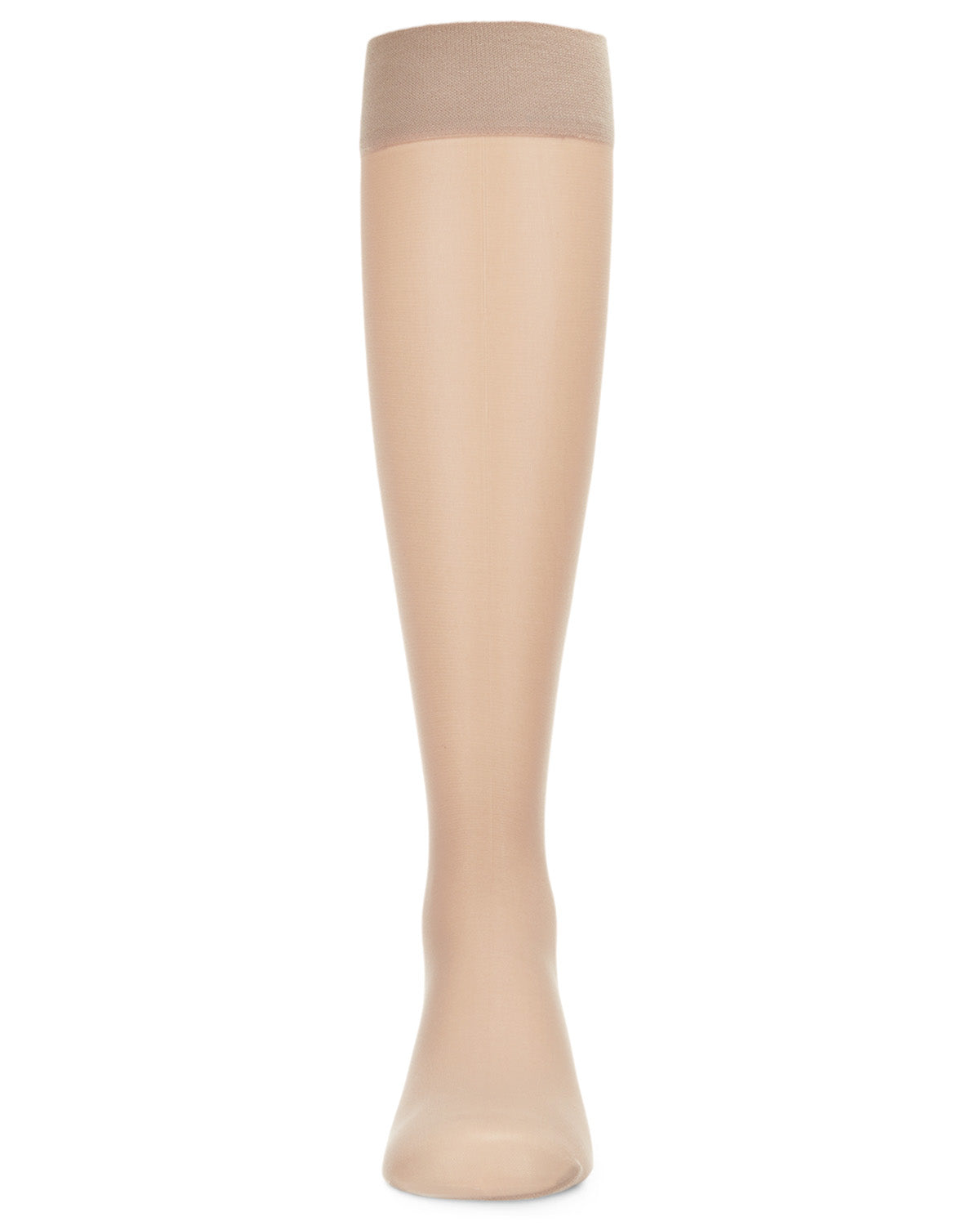 Girls' Basic Sheer Knee Highs : Color: Nude