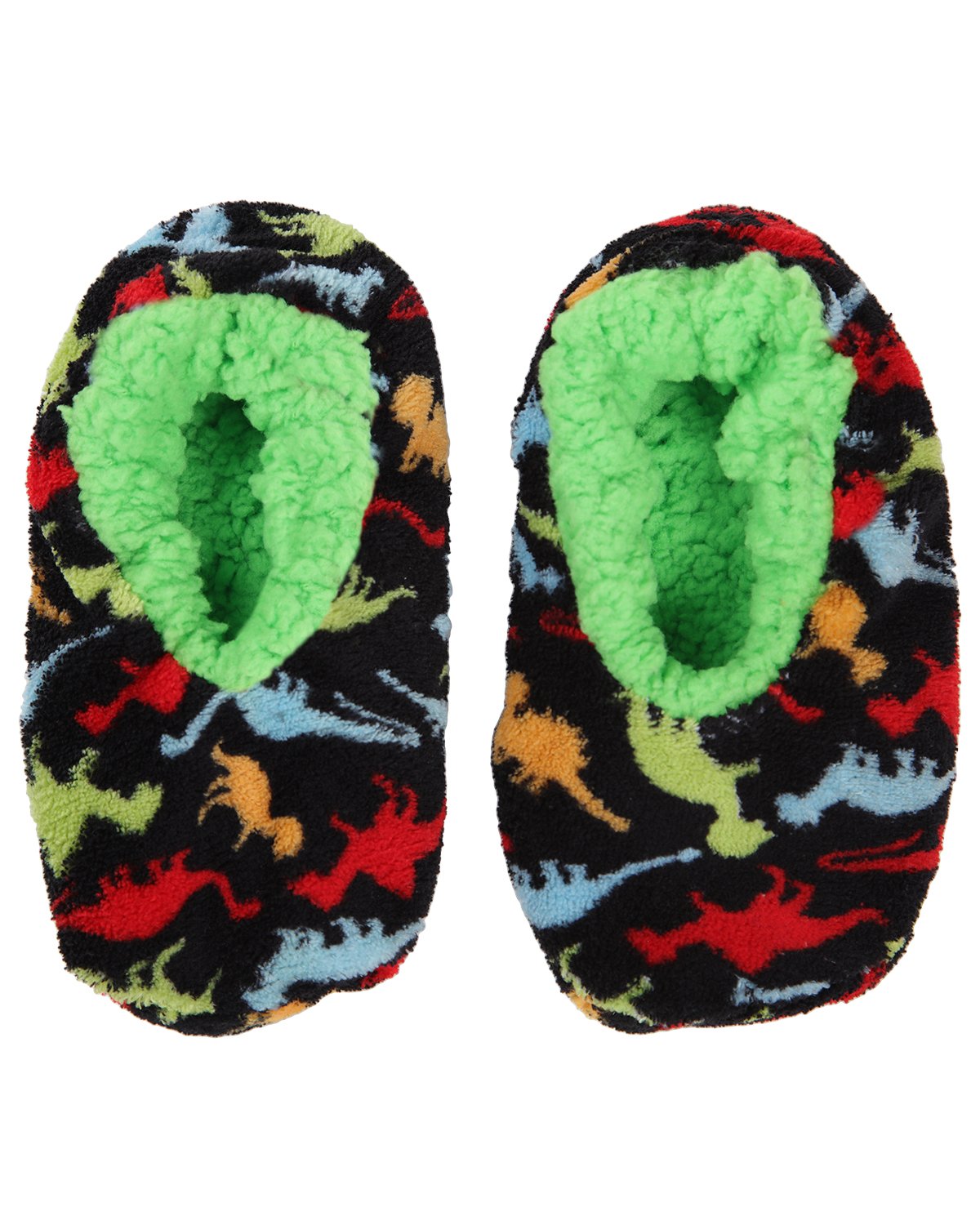 Kids' Dino-Mite Non-Skid Slippers : Color: Black