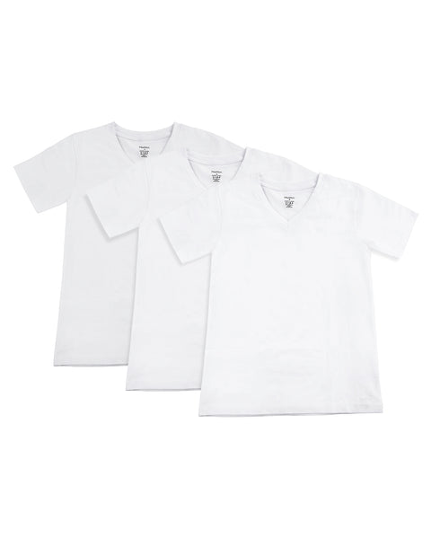 boys v neck undershirt