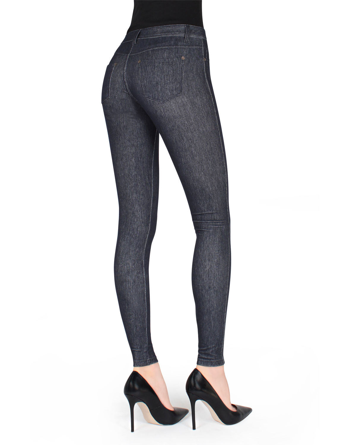 Unbottled Cotton Blend Denim Jean Leggings – MeMoi