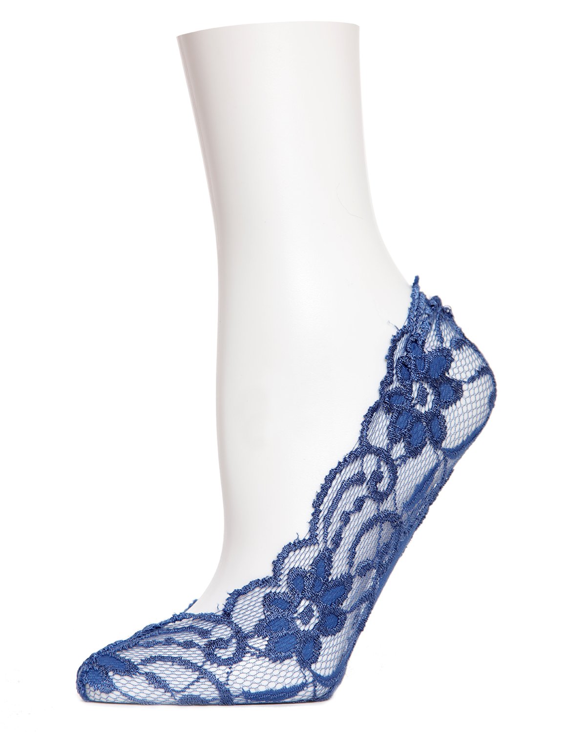 Women's Lacy Floral No Show Liner Socks – MeMoi1