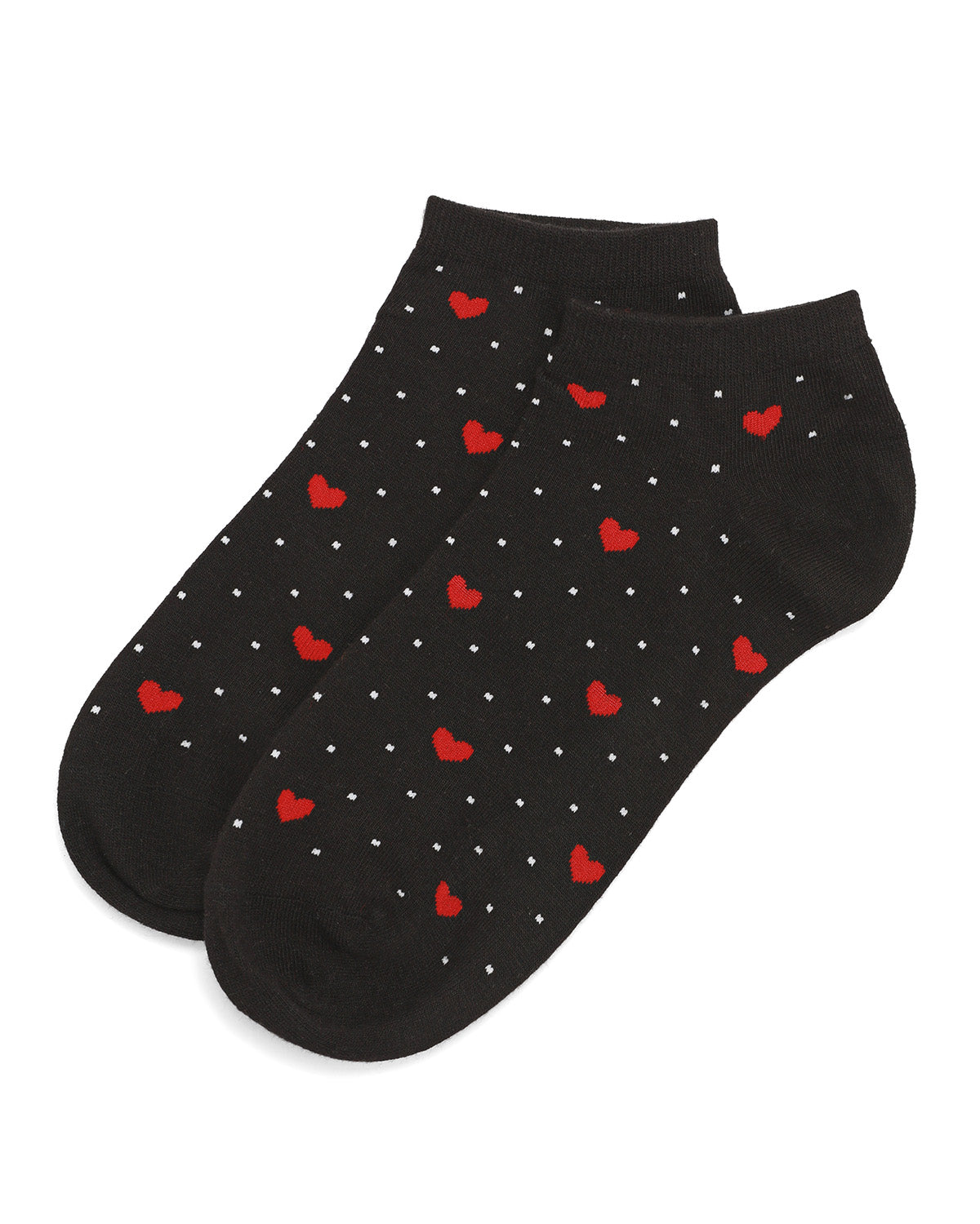 Sweetheart Low-Cut Women's Socks : Color: Black