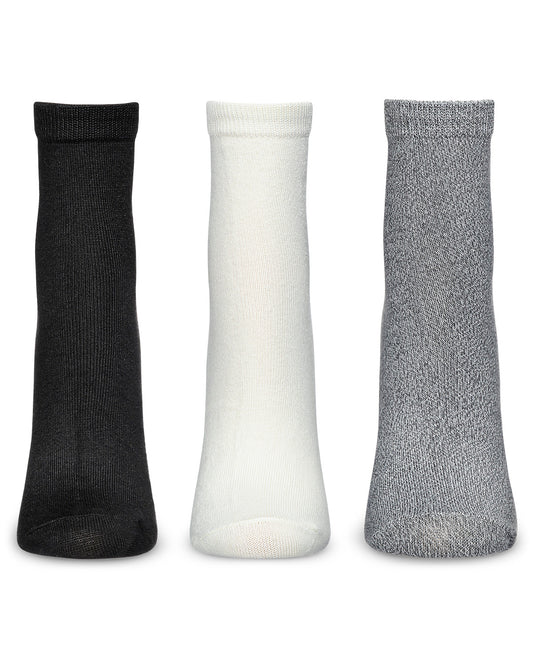 Solid Buttersoft Anklet Sock 3 Pack : Color: Winter White