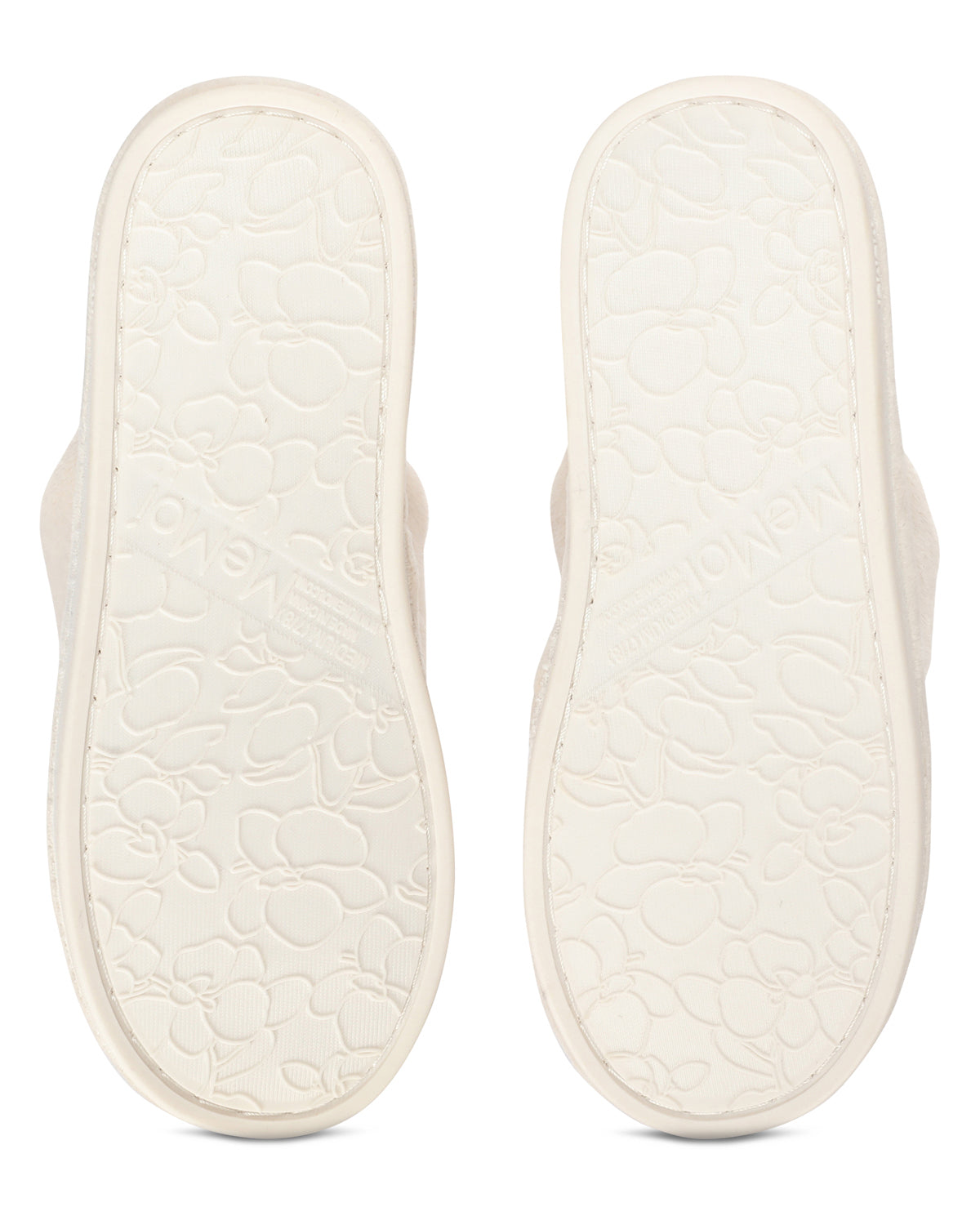 Women's Cozy Dog Plush Slippers : Color: Buff