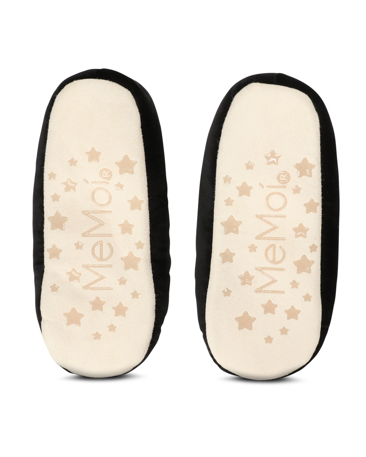 Women's Sweater Cats Sherpa Lined Slippers : Color: Black