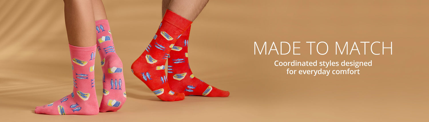 His and Hers: Matching Novelty Socks