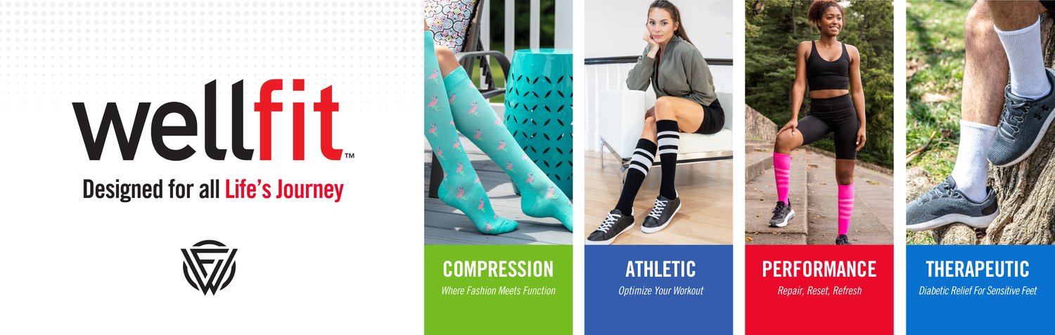 Wellfit Brand Compression & Diabetic Socks