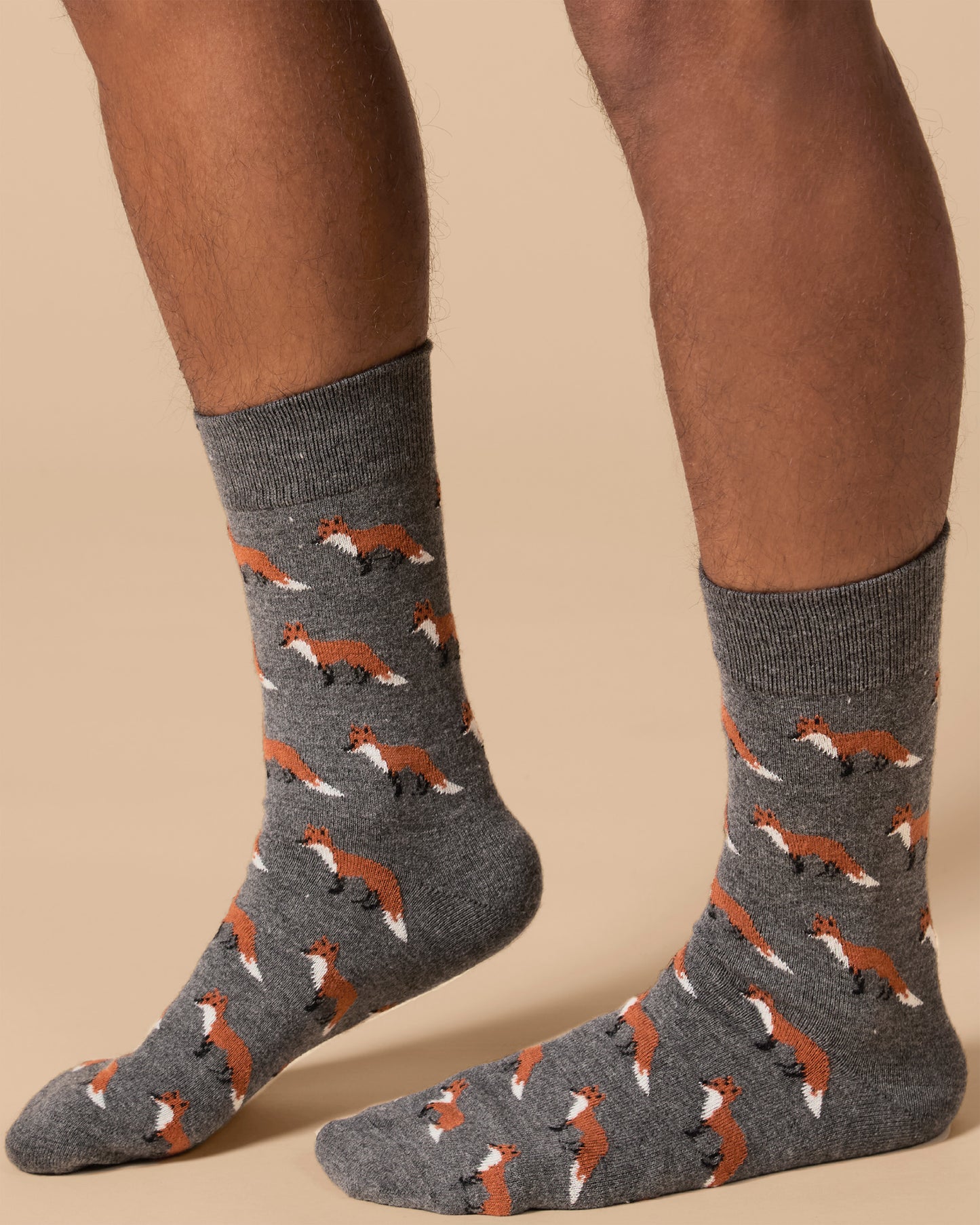 Men's Sly Fox Luxuriously Soft Cashmere Blend Crew Socks