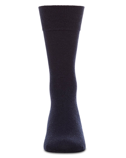 Men's Solid Luxuriously Soft Cashmere Crew Socks
