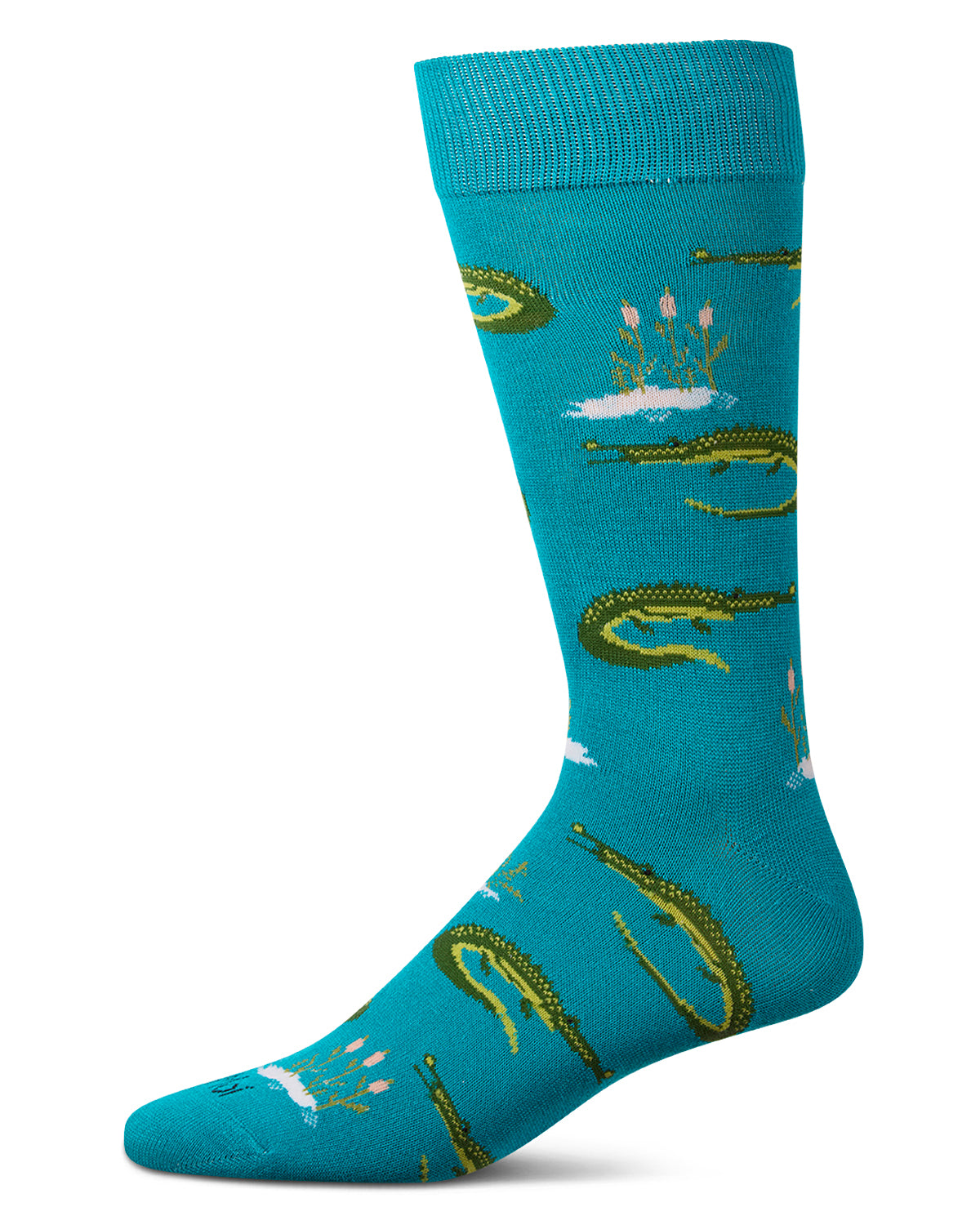 Men's Alligators Bamboo Crew Socks