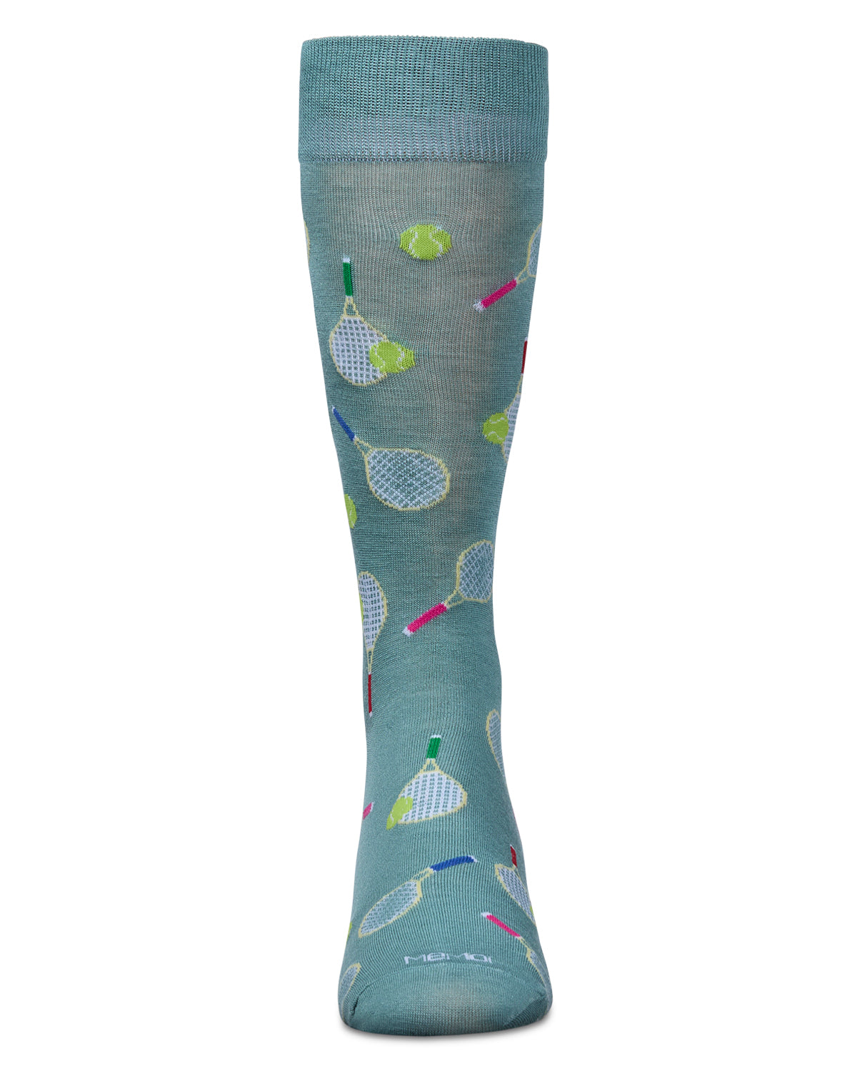 Men's Tennis Rayon From Bamboo Crew Socks : Color: Dusty Green